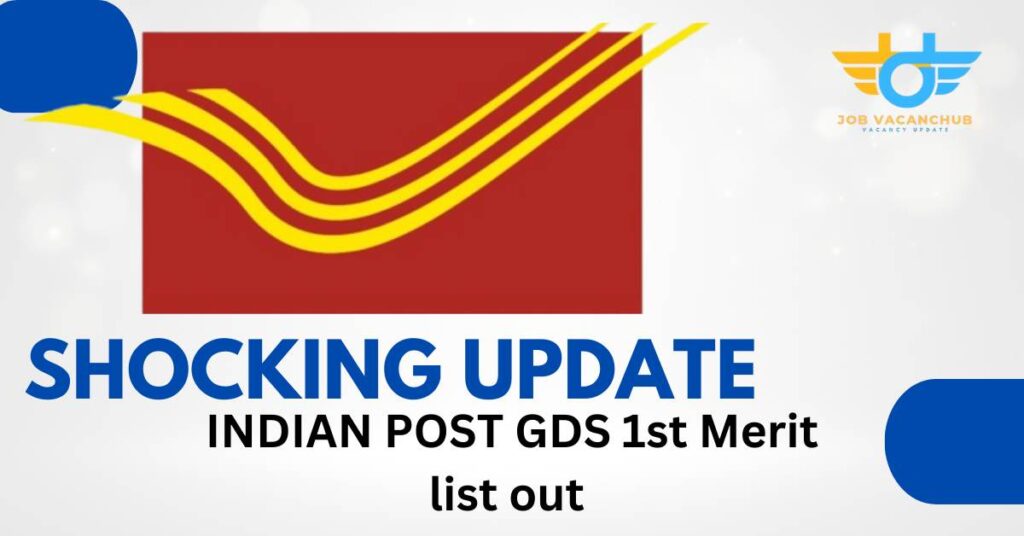 Indian Post First Merit List 2026  