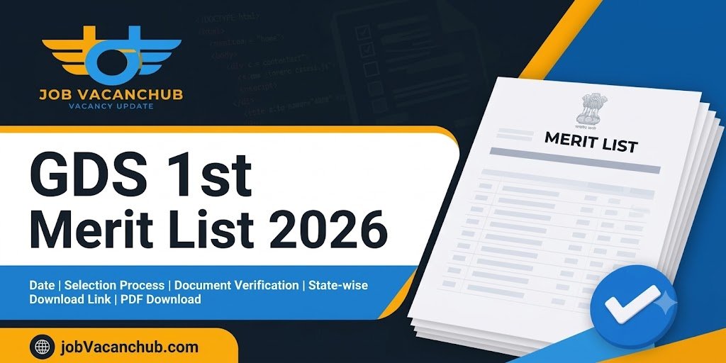 GDS 1st merit list